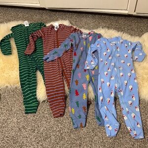 HANNA ANDERSSON HANNASOFT ONESIES SIZE 3T BUNDLE OF FOUR